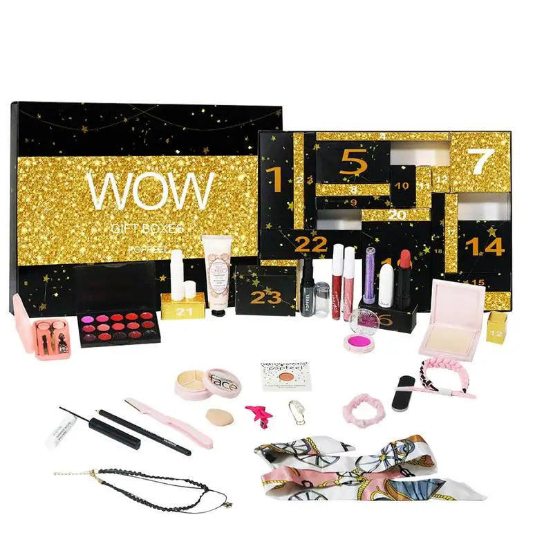 24 Days Beauty Advent Calendar Makeup Christmas Countdown Make Up Qme