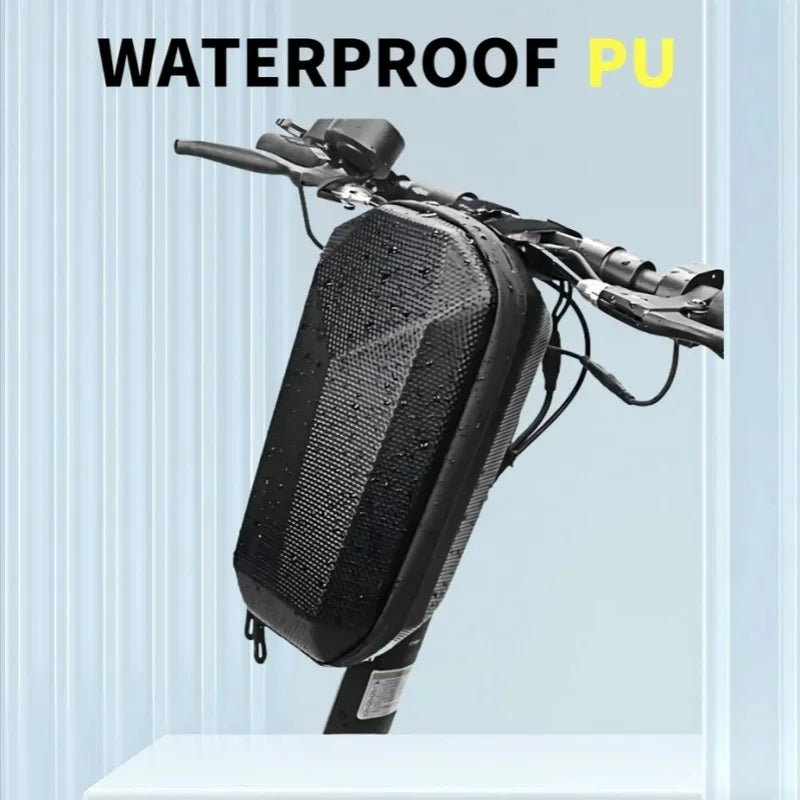 Electric Scooter Bag Storage Electric Bike Handlebar Bag Scooter Storage Bag with Large Capacity Waterproof Front Handlebar Bag Qme