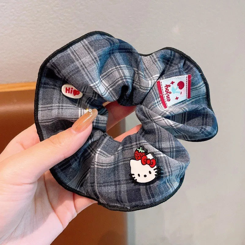 Hello Kitty Kuromi Hair Accessories, Melody School Hair Ties—Excellent Elasticity, Gentle on Hair Qme 2