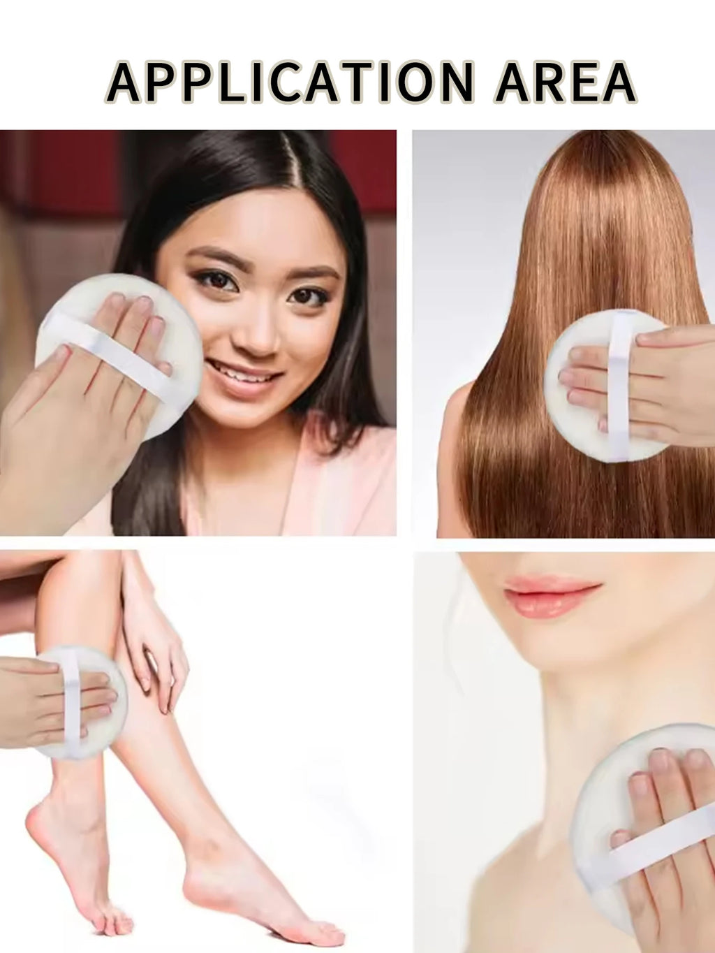 Large Loose Powder Puff Makeup Blender Soft Baby Talcum Puffs Tools Qme