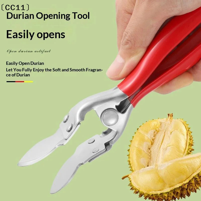 Stainless Steel Non Slip Durian Opener Ideal Choice Home Kitchens Qme