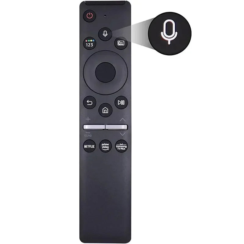 BN59-01330A BN59-01329A Replacement Voice Remote Control for Samsung TV LED QLED UHD SUHD HDR LCD HDTV 4K 8K 3D Curved Smart TVs Qme black