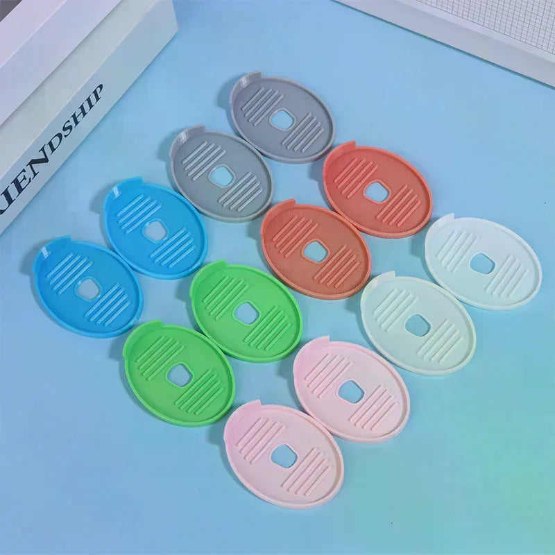 2Pcs Electric Toothbrush Charging Protective Mat Durable Drain Tray Waterproof Base Mat Electric Toothbrush Charging Accessories Qme
