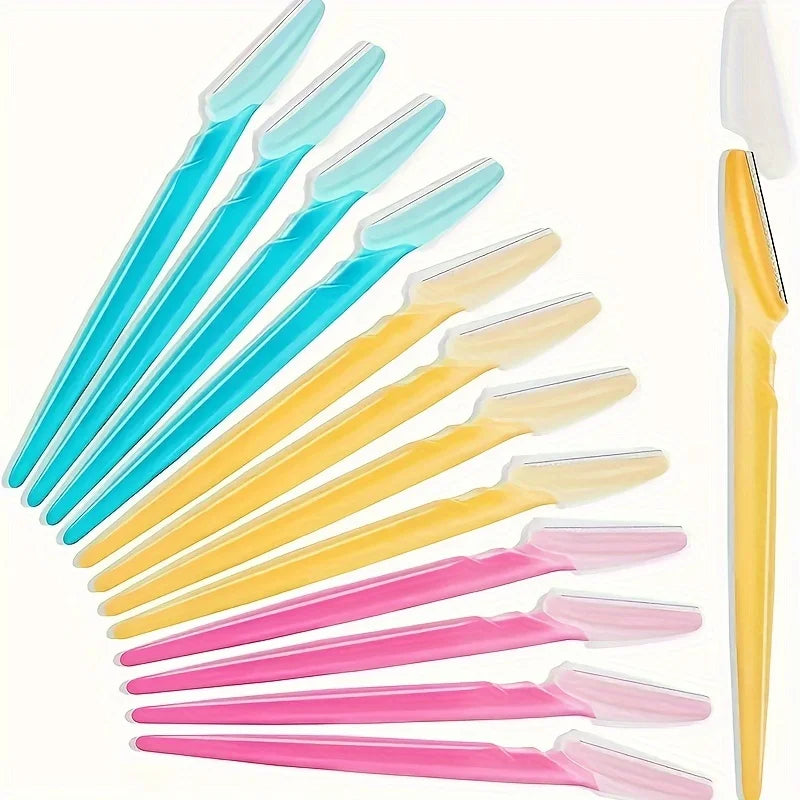 3 5 6 12 Multifunction Eyebrow Razor Precise Trimming Shaping Facial Qme