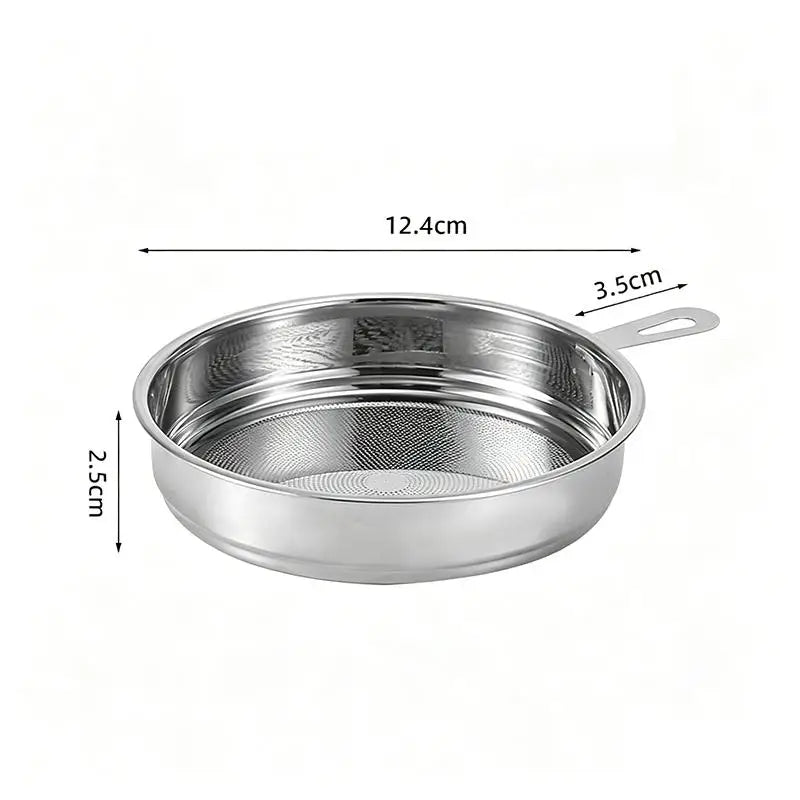 Stainless Steel Fine Mesh Food Strainer Durable Dense Holes Kitchen Qme D