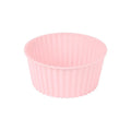 2Pcs Silicone Cake Mold For Muffin Cupcake Baking Food Grade Silicone Bagels Pan For Baking Non Stick Mini Cupcake Mould Qme Light pink