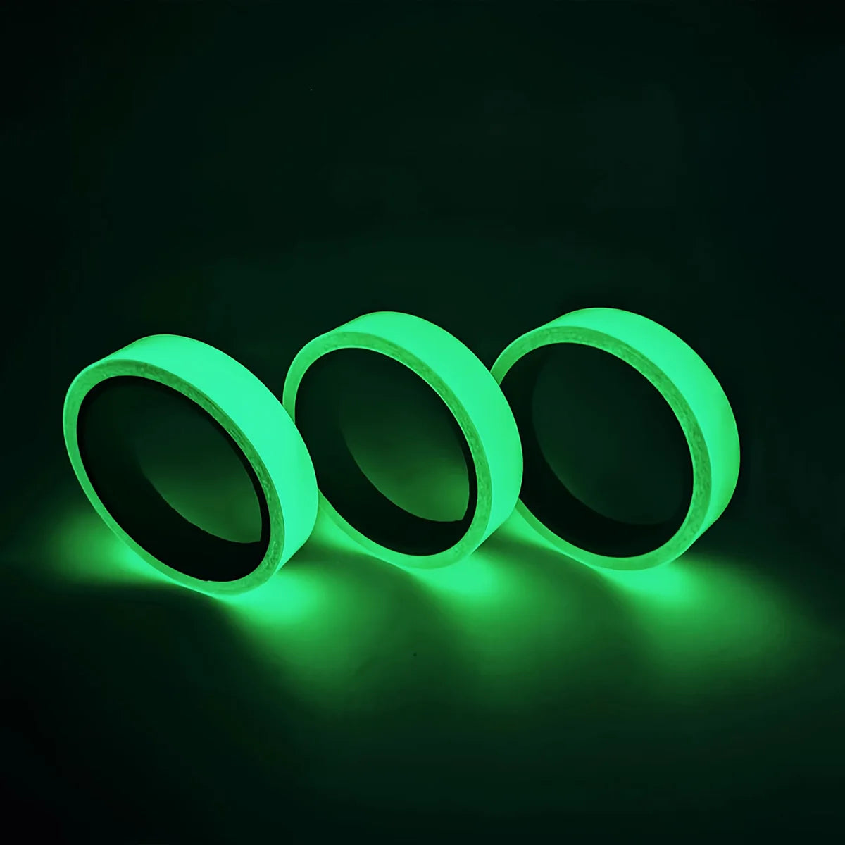 Green Luminous Tape for Stair Exit Warning Fluorescent Ground Lighting Stickers for Home And Business Use Qme