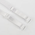 Women Slip Resistant Bra Straps Double Shoulder Elastic Brassiere Qme WHITE one size China Mainland