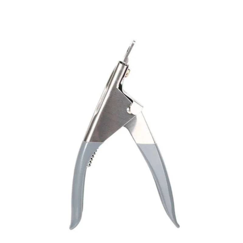 False Acrylic Tips Clipper Manicure Clamp Clippers Special Type U Word Cut False Manicure Tools Cut Clipper Nail Manicure Tools Qme 1pcs gray