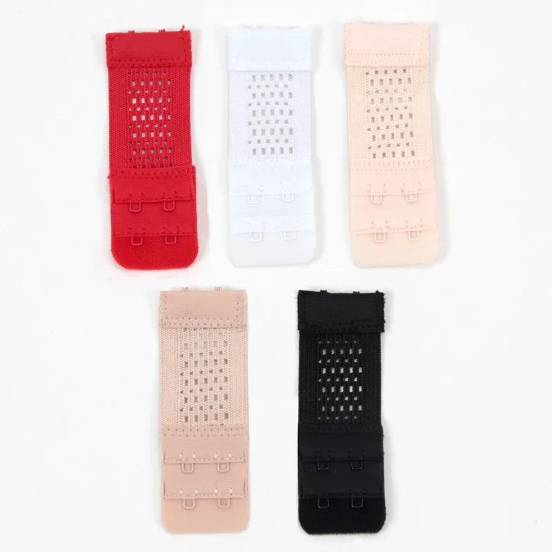 Bra Extender Women's Elastic Extension Strap Hook Clip Expander Qme MULTI one size