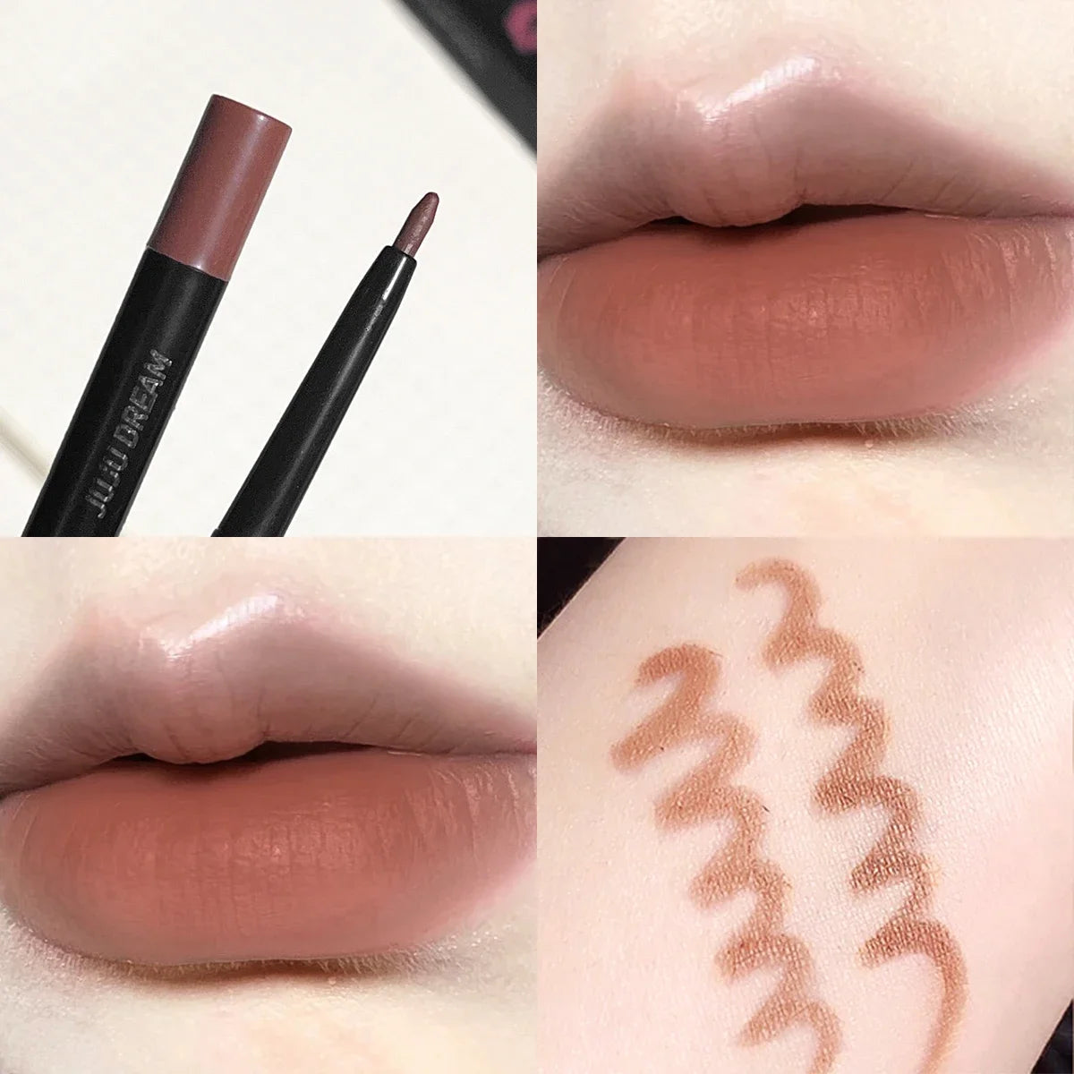 Lip Liner Brush Pencil One-piece Outline Three-dimensional Full Shape Qme 01
