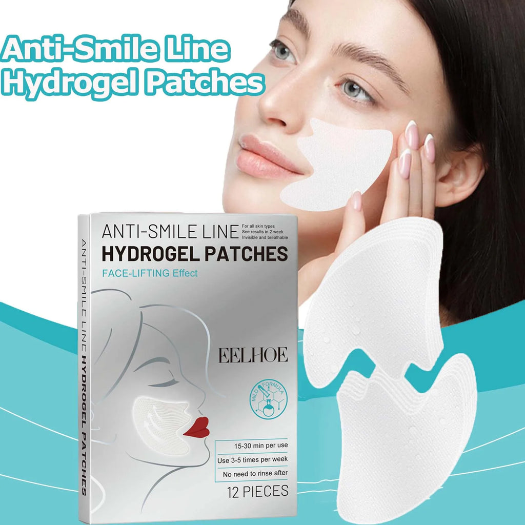 Smile Lines Patch Nasolabial Folds Patches Anti-Smile Line Lifting Firming Facial Skin Fade Fine Lines Marionette Lines Hydratin Qme