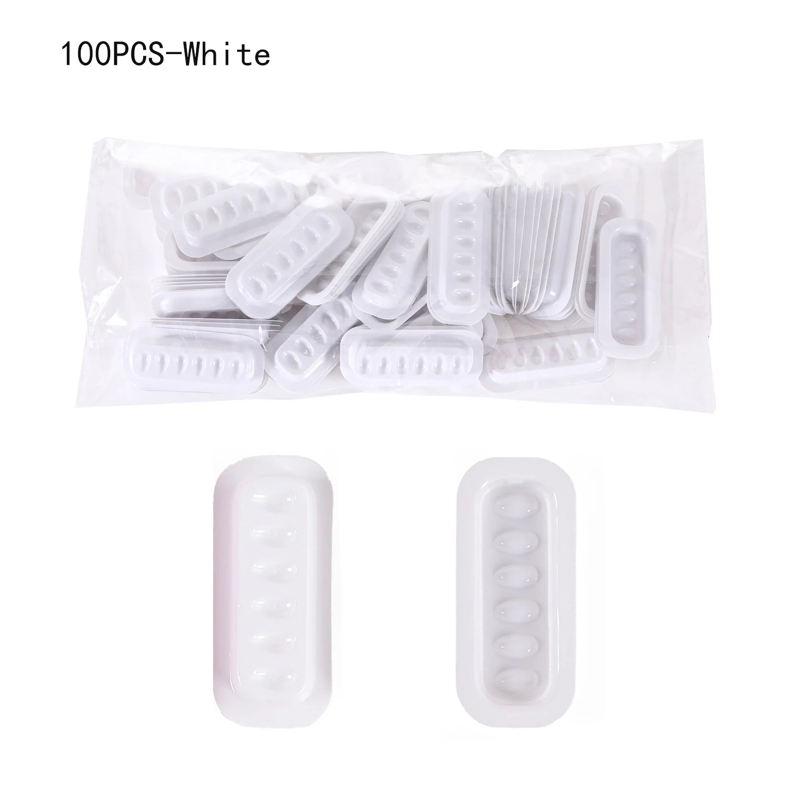 Self Adhering Eyelash Extension Lash Glue Tray Wells Fan Maker Qme White China Mainland