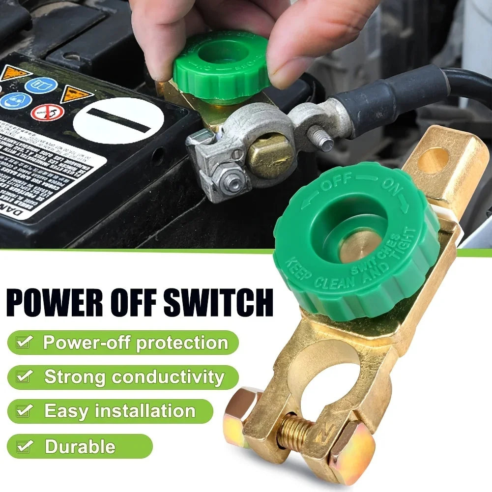 Quickly Cut Power to Your Car Battery with this Battery Isolator Switch - Auto Car Accessories Qme