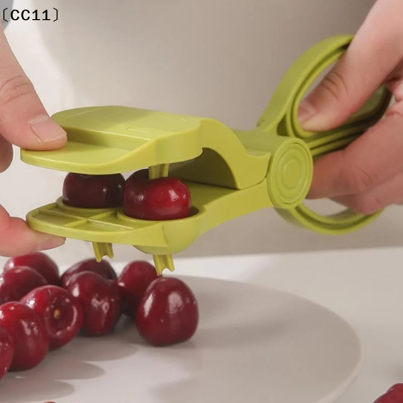 Cherry Pitter Manual Press Food Chopper Perfect Home Kitchen Baking Qme