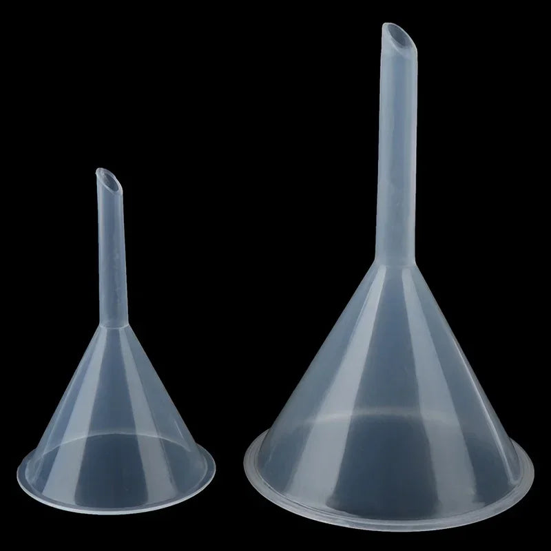Mouth Dia Laboratory Clear White Plastic Filter Funnel Qme