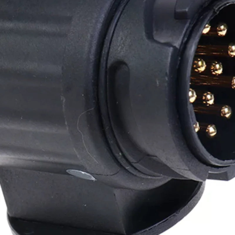 12V 13 Pin Trailer Plug Waterproof Pole Electrical Connector Qme Default Title