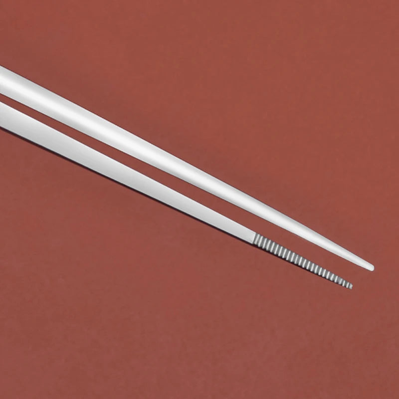 Ear Nose Earpick Wax Removal Forceps Angled Clamp Nasal Tool Curved Qme