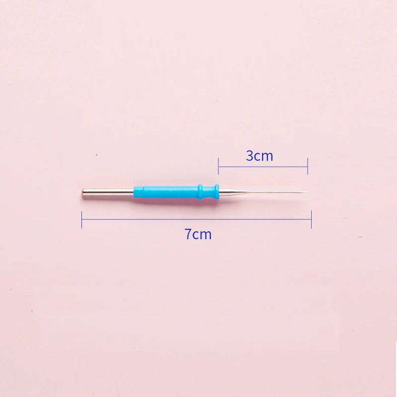 Universal Needle Tip Flat Knife Filiform Fine Surgical Cosmetic Qme WHITE