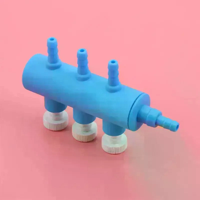 1Pcs Fish Tank Pump Parts Tube Oxygen Pipe Split-flow Practical Aquarium Air Pump Flow Control Valve Distributor Hose Splitter Qme