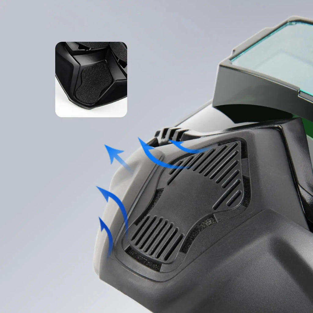 Welder Helmet Auto Darkening Welding Protector Shield Protective Qme