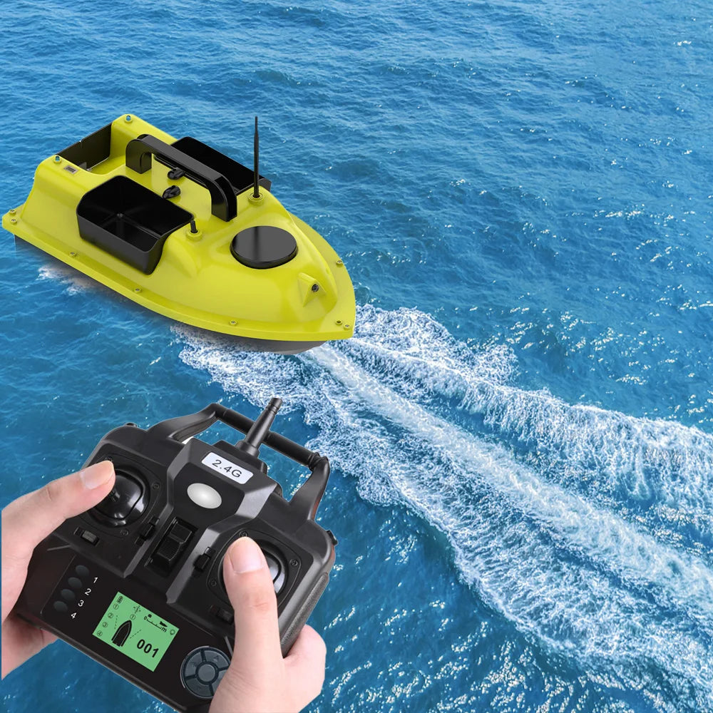 Fishing Bait Boat Remote Control for D18B D16B D18E D16E Fishing Feeder Boat Controller with LCD Screen Display Qme