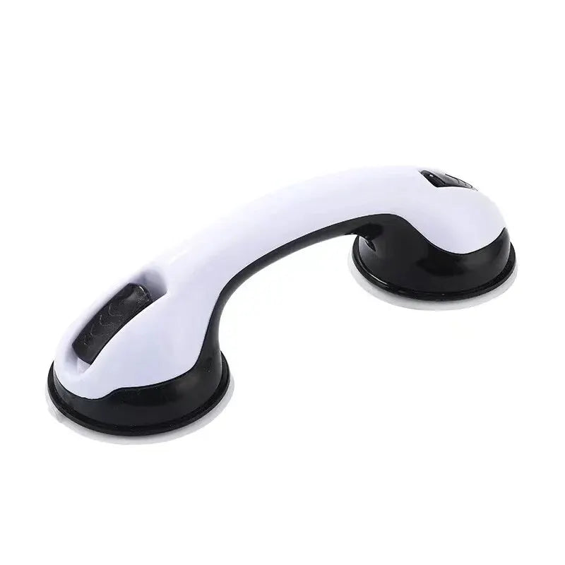 Bathroom Handrail to Prevent Falls Suction Cup Bathroom Tub Children Free Punch Handle Glass Doors And Windows Elderly Handle Qme Black