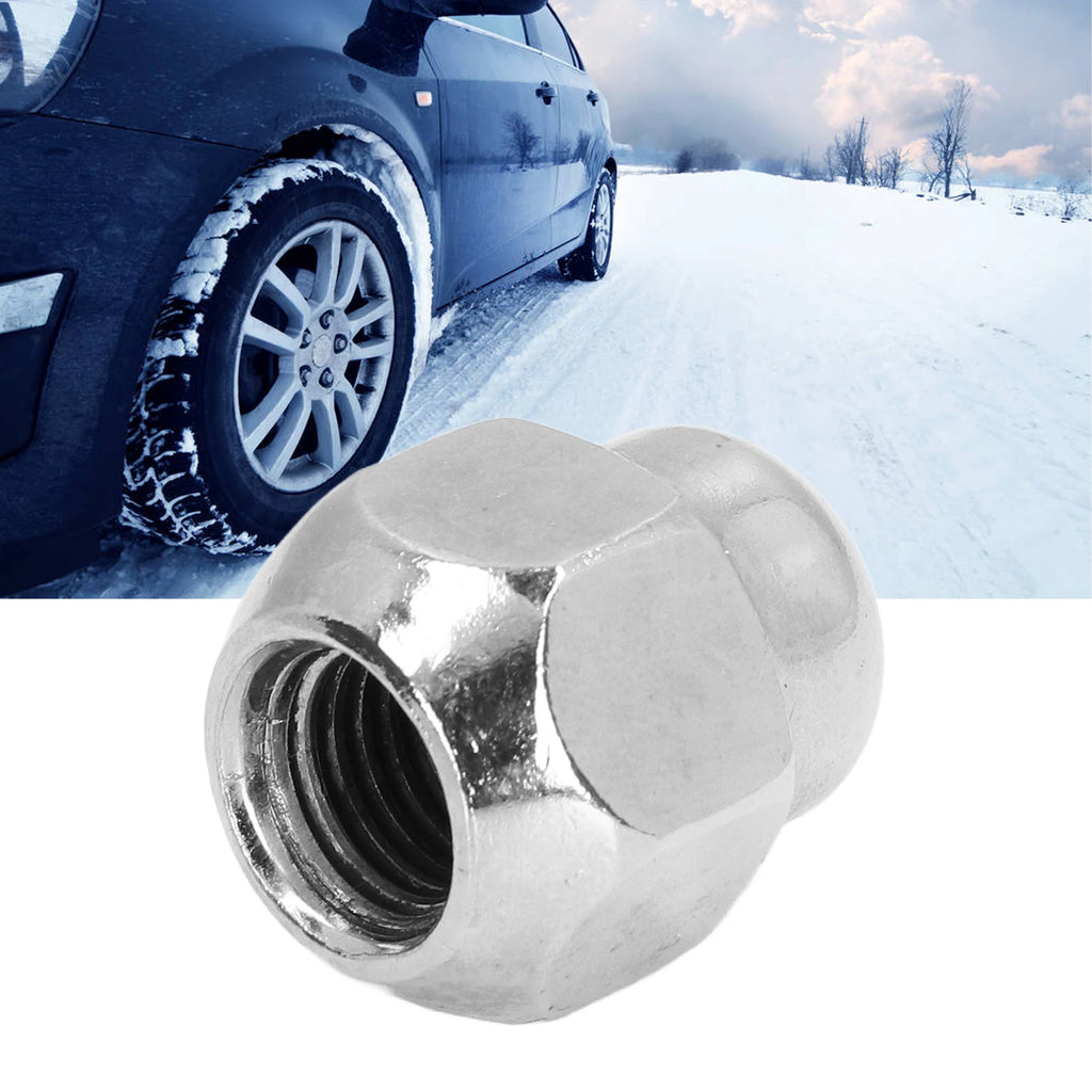 M12x1.5 Lug Nut M12x1.5 Wheel Lug Nut Steel Bulge Acorn Lug Nuts Replacement for Sonata 1993‑2019 Qme
