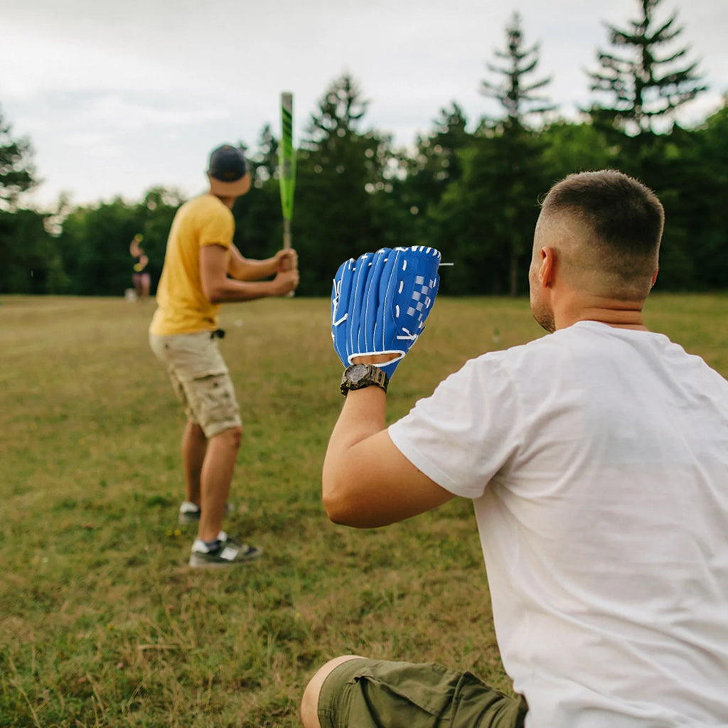 Outdoor Sport Baseball Glove Left Hand Baseball Practice Glove for Kids Youth Adults 10.5/11.5/12.5 Inch Qme