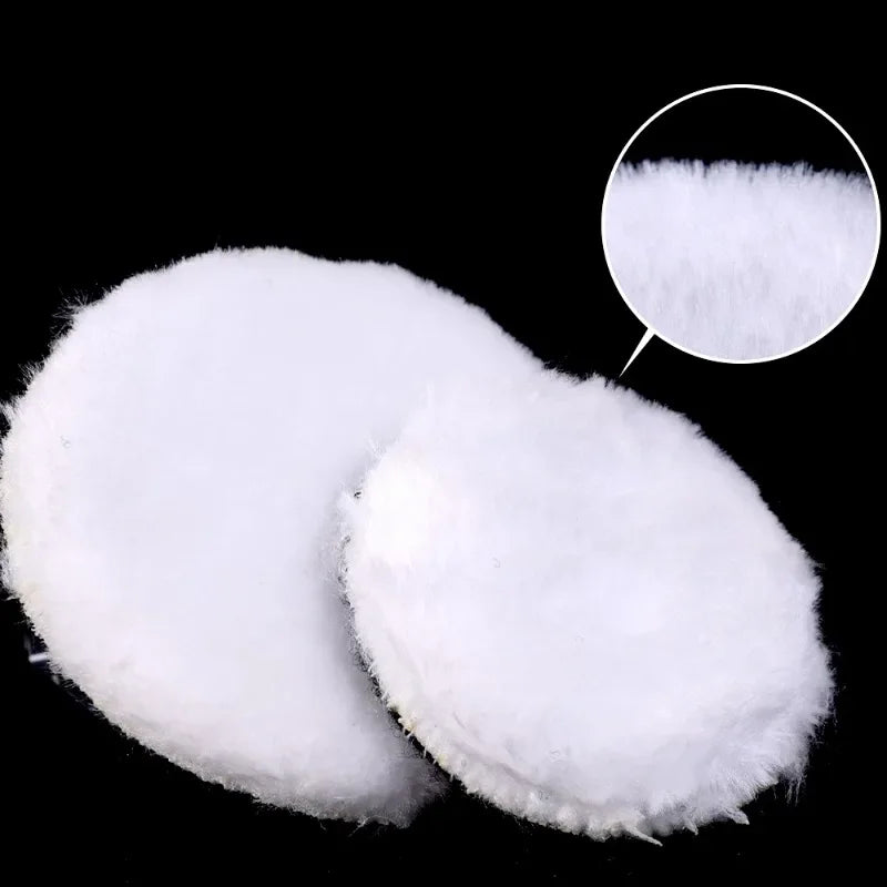 3/4/5/6/7 Inch Polishing Kit One Polishing Pad Car Waxing Sponge Disk Wool Wheel Auto Paint Care Polisher Pads for Car Polisher Qme