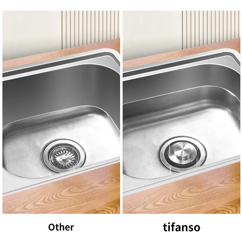 Kitchen sink drain plug cover, garbage disposal plug 3.34-inch drain plug, suitable for standard kitchen sink sizes of 3-1/2 in Qme