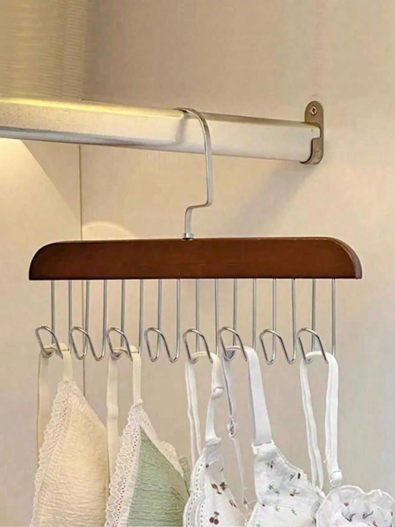 1 Multi-functional Hanger Storing Clothes Underwear Vests Multiple Qme