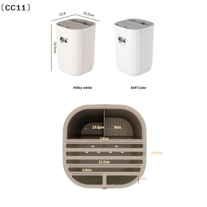 Kitchen Multifunctional Tool Holder Countertop Storage Rack Household Qme