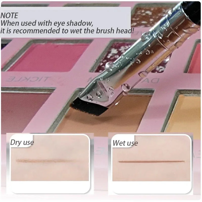 The Upgrade Blade Eyeliner Brush Ultra Thin Fine Angle Flat Eyebrow Brush Under The Eyes Place Precise Detail Brush Qme