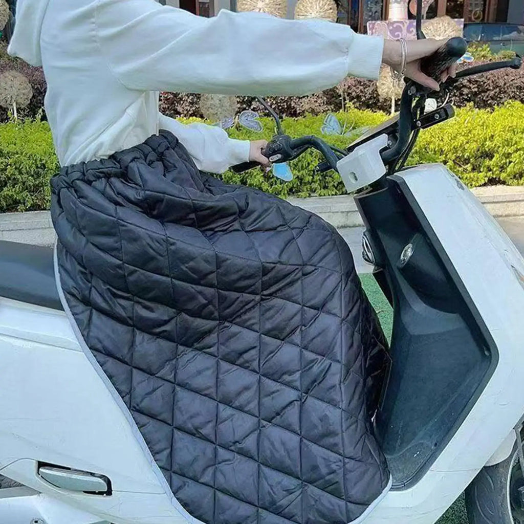 Winter Motorcycle Leg Cover Comfortable Windproof Thickened Motorcycle Leg Protector Wind Guard for Adults Men Women Outdoor Qme