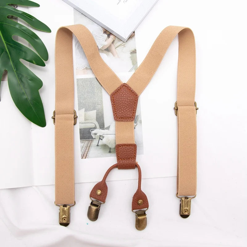Suspenders Kids Boy Girl Childrens Christmas Designer Wedding Costume Qme A-13
