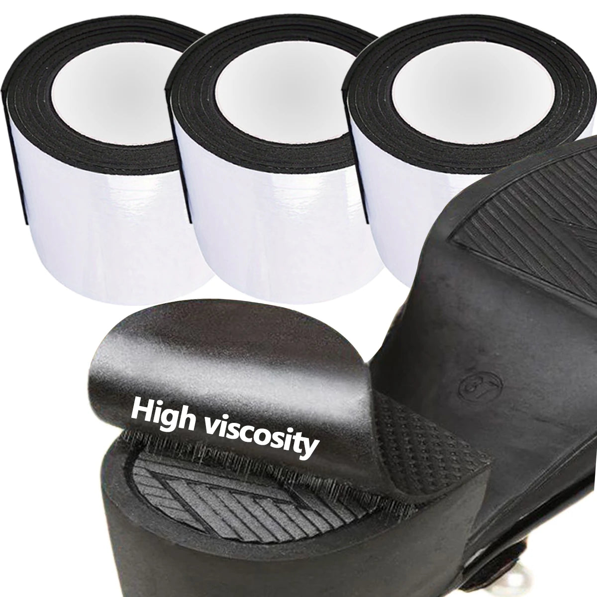 Self-Adhesive EVA Anti-Slip Shoe Repair Tape - High Heel Noise Reduction, Easily Repair Holes And Outsole Protection Stickers Qme
