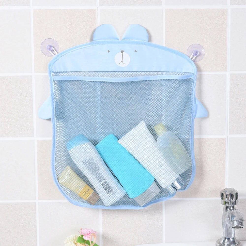 Cartoon Hanging Bag Colorful Mesh Storage Hanging Basket Kitchen Bathroom Miscellaneous Organizer Hanging Bag Qme