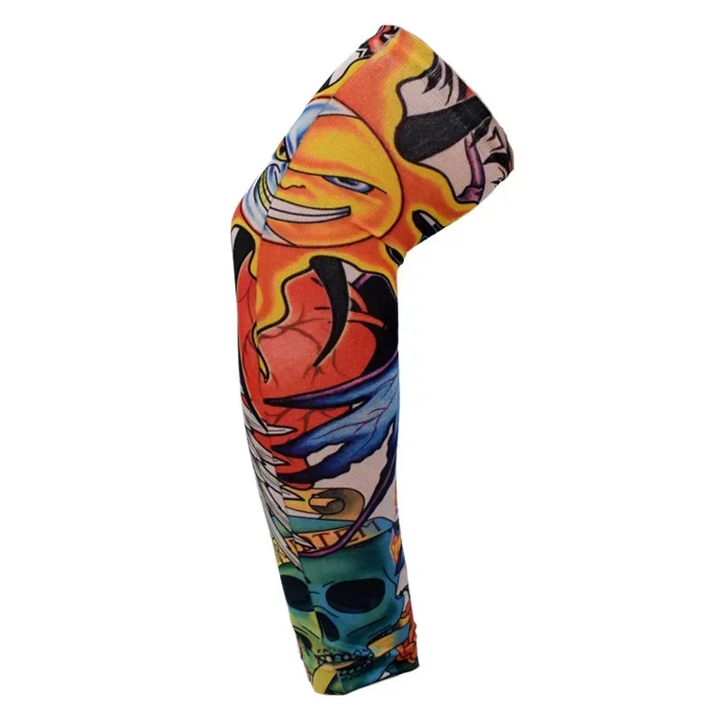 Arm Sleeves UV Protection Full Cool Outdoor Golf Sports Hiking Riding