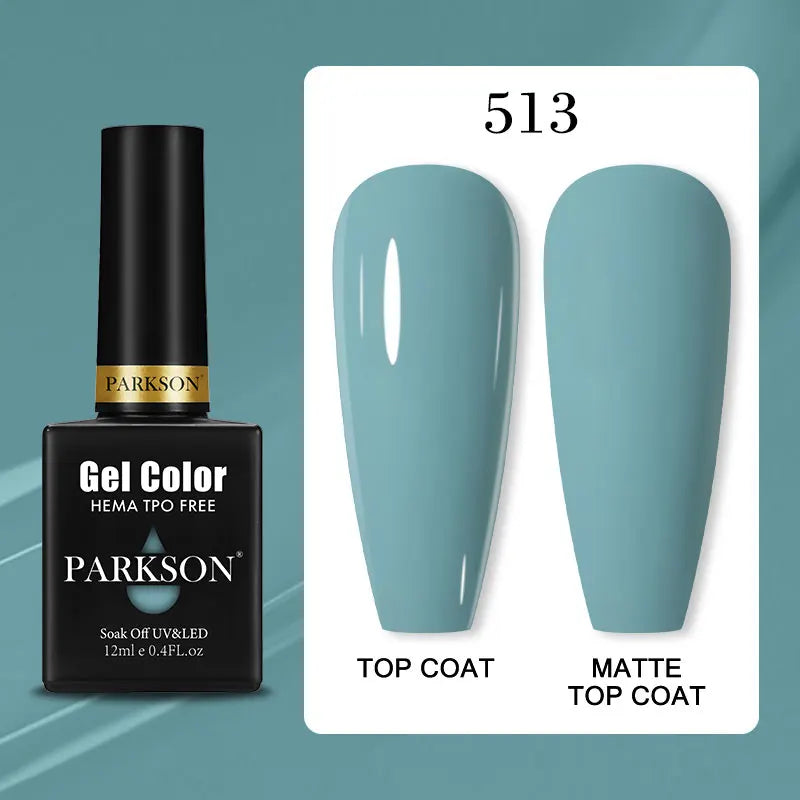 Parkson Colorful Nail Gel Polish Lacquer Soak Off UV LED Long Lasting