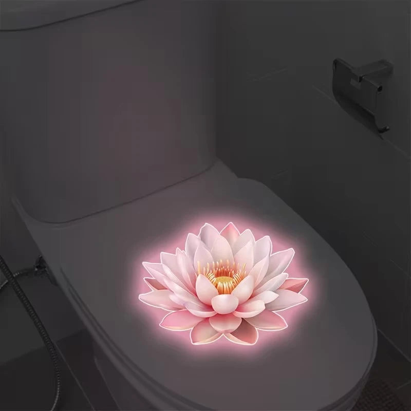 Bathroom Decal Lotus Mandala Wall Sticker Home Decor Stickers Qme