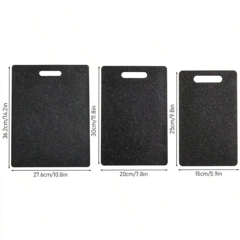 Marble Texture PP Cutting Board Antibacterial and Mildew Cutting Board Kitchen Vegetable Cutting Board Dishwasher Safe Qme
