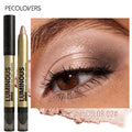 Double-ended Eye Shadow Highlight Brighten Eyes Suitable Various Qme 02