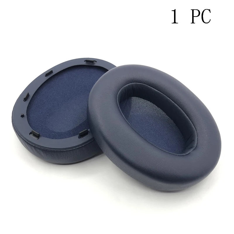 Memory Foam Ear Pads WH-XB910N Headphones Replacement Cushion Cover Qme Dark blue A