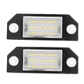 24 LED Beads License Plate LED Light Lamp for C MAX Focus MK2 License Lamp License Plate Light License Plate Light Qme A