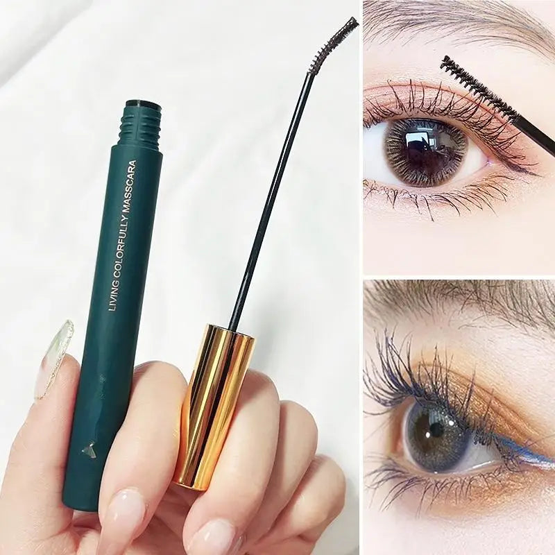 Smudge-proof Mascara Long-lasting Waterproof Finish Natural Look Qme