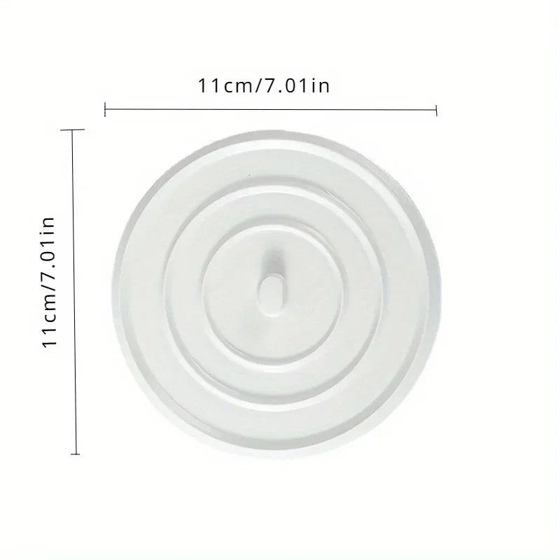 1/2pcs Sink Anti-clogging Soft Rubber Floor Drain Mat, Bathroom Drain Deodorant Cover, Shower Drain Cover Easy To Install Qme