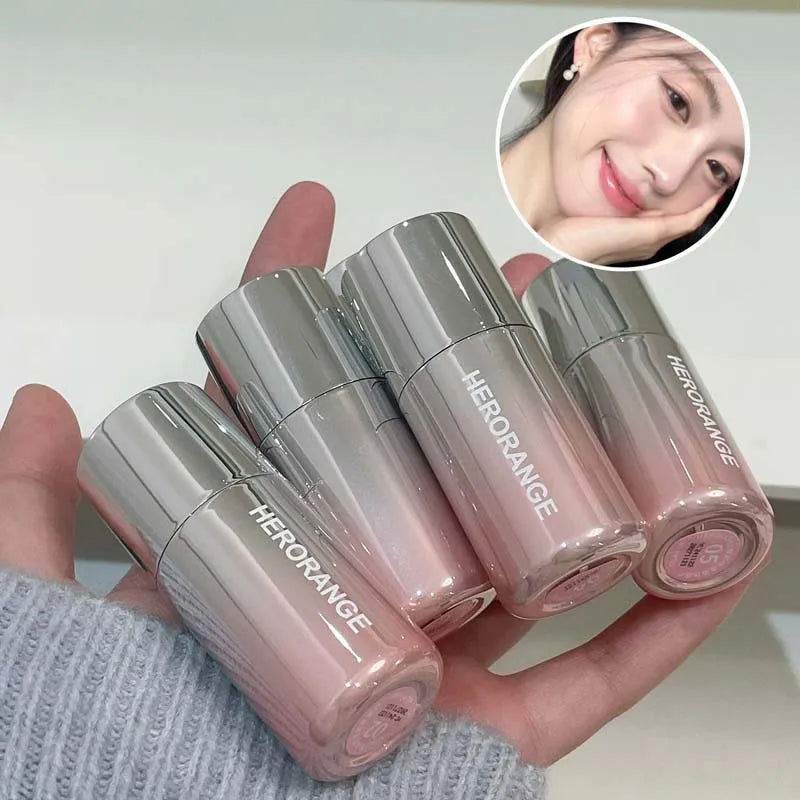 HERORANGE Liquid Blush Natural Complexion-enhancing Low-saturation Matte Multi-purpose Blush Liquid Qme