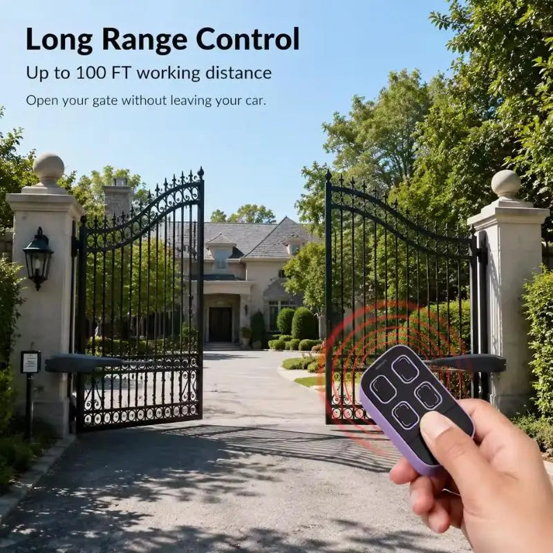 Universal Garage Door Opener Remote Multi-frequency 280-868MHz 433MHz Qme