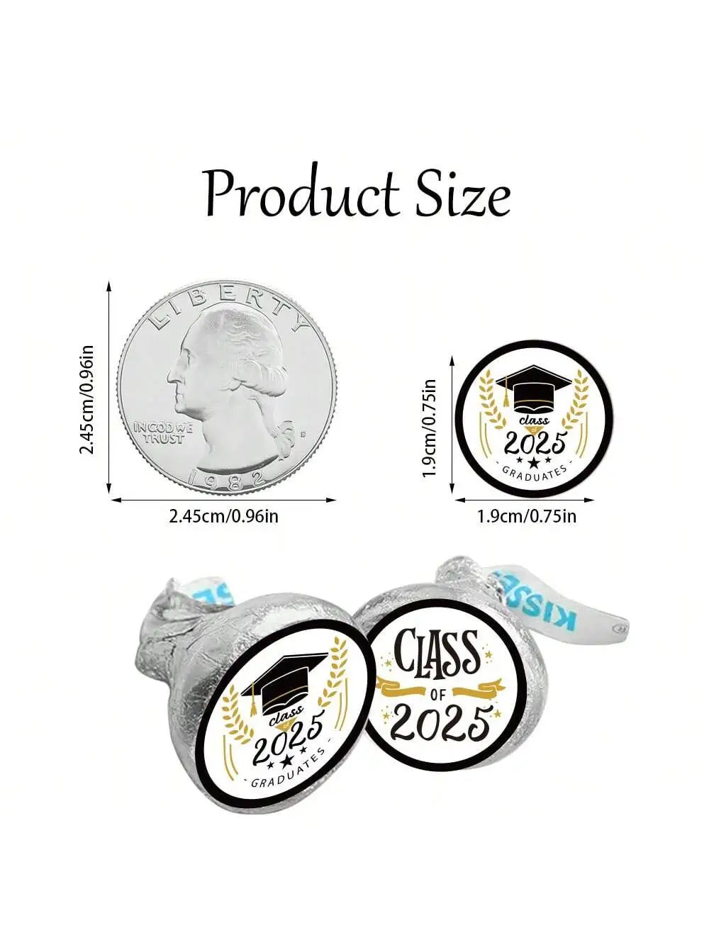Graduation Season Sticker Label Party Decoration Candy Food Stickers Qme